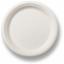Bagasse Plate 9" Round (500)Recycled D06010