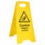 Floor Sign "A" Frame Caution Slip Surf 8621GB
