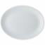 Plate Oval 11" White Porcelite DPS 112128