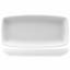 Plate Oblong 11 5/8" Bamboo White WHBALO111