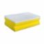 Scourer Sponge Easigrip N/Abrasive Yell/Wh Pkt10