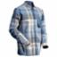 Flannel Shirt 2XL Dark Navy Checked 22904