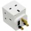 Adaptor Plug 3 Way 13A Fused 85F TW3FAD