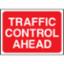 Road Sign - Traffic Cont Ahead 1050 x 750mm