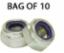 Hex Nut Nyloc BZP M16 (Bag of 10)
