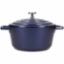 Casserole Dish 24cm 4Ltr Alu Metallic Blue MCMCR