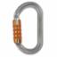 Petzl Carabiner Gray OK Aluminium Triact-lock