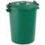 Dustbin & Lid Green 110Ltr PD110G