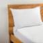Comfort Percale White Pillowcase Housewife x2