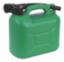 Fuel Can Petrol Green Plastic 5Ltr  09052