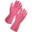 Glove Latex Rubber Pink Medium GR01R