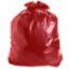 Refuse Sack Red 18x29x 38" (200)HD/15kg CM160-R