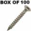 Woodscrew Csk Pozi 5 x 90mm S/S (Box 100)