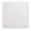 Shower Mat Square White Rubber 56x56cm