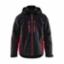 Jacket 2XL L/Weight Lined Black/Red 4890