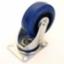 Castor 63mm Blue Rubber Swivel 261RN Varley