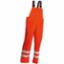 Bib & Brace Large Hi-Vis Orange Stripe W/P LR9059