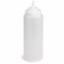Sauce Bottle Clear 24oz 63mm Cone Tip 12463C-12