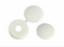 Screw Cover Cap Hinged 6-8g White (100)