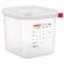 Container Airtight GN1/6 2.6LtClear 176x162x150mm