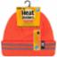 Beanie Hat Heat Holder One Size Orange Thermal
