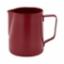Jug Milk Frothing 12oz Red Non-Stick MJ12R
