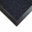 Floor Mat Black Blue 600 x 900mm Vynaplush