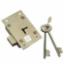 Cupboard Lock 50mm 1L c/w 1 Key EB KM0397