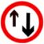 Road Sign - Priority Round 750mm x 750mm