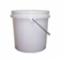 Bucket & Lid Plastic White 1 Gallon JET38