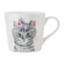 Mug Porcelain 380ml Cat Printed Boxed Mikasa