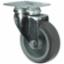 Castor 75mm Grey Rubber Swivel V30V075TRPP01