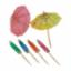 Paper Parasol Foil Assd Colours (Box144) CA002/F