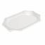 Platter Base Oct Clear (100)360x240x25mm 336001