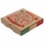 Pizza Box Colour Design 12" (100) 09417-PB12
