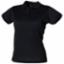 Polo Shirt Ladies Black Sml (10) Henbury HB476