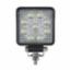 Worklight LED 9 x 1.5W Flood Beam Squar Bolt-On