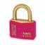 Padlock Brass/Red 40mm T84MB/40 KA8404 Safety