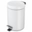 Bin Pedal 3Ltr White CL150-W