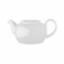 Teapot Cafe Nova White 15oz WH T75 1