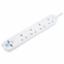 Extension Lead 2Mtr 240v 13A 6Way Surge & USB