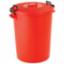 Dustbin & Lid Red 110Ltr PD110R Hill