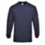 T-Shirt L/S Medium Navy Flame Resistant FR11