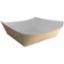 Burger Tray Kraft 5" (500)  D40123 Go-Pak