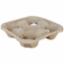 Cup Carry Tray 4-Cup (180) Pulp Fibre D31002