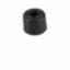 Door Stop 35mm Black PVC c/w screw M0218