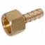 Hose Tail Female 1/4"BSP x 5/16" Steel Blister